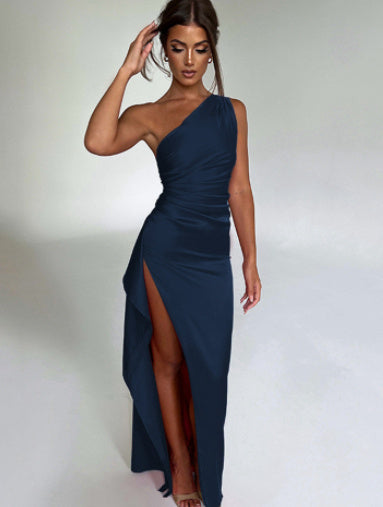 Elegante 1 schouder jurk