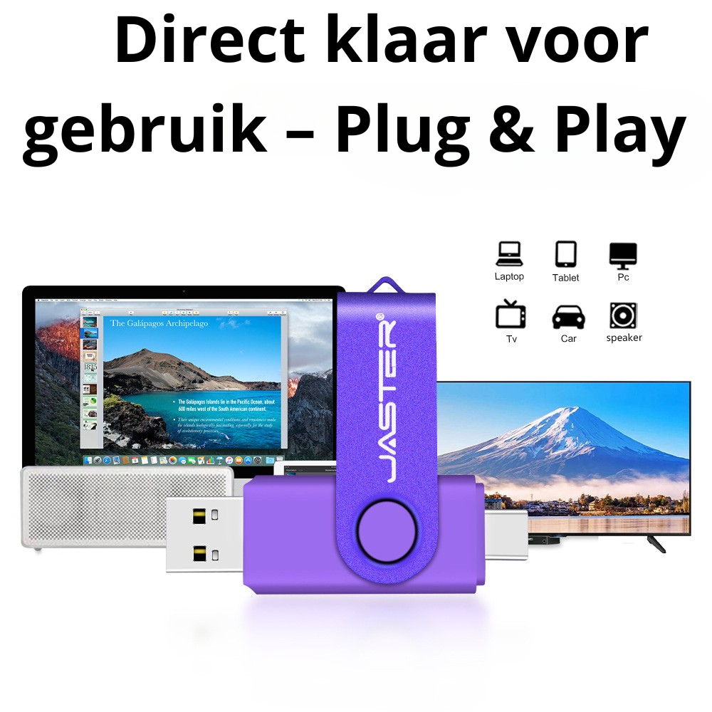 Vistaro SmartStore™ Stick – Dubbele aansluiting voor telefoon én computer