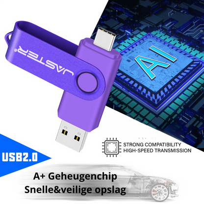 Vistaro SmartStore™ Stick – Dubbele aansluiting voor telefoon én computer